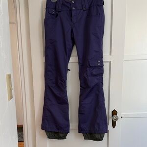Burton Purple Snowboarding Pants
